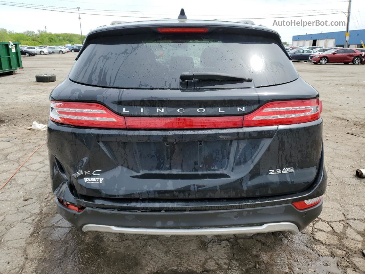 2015 Lincoln Mkc  Черный vin: 5LMTJ2AH8FUJ32184