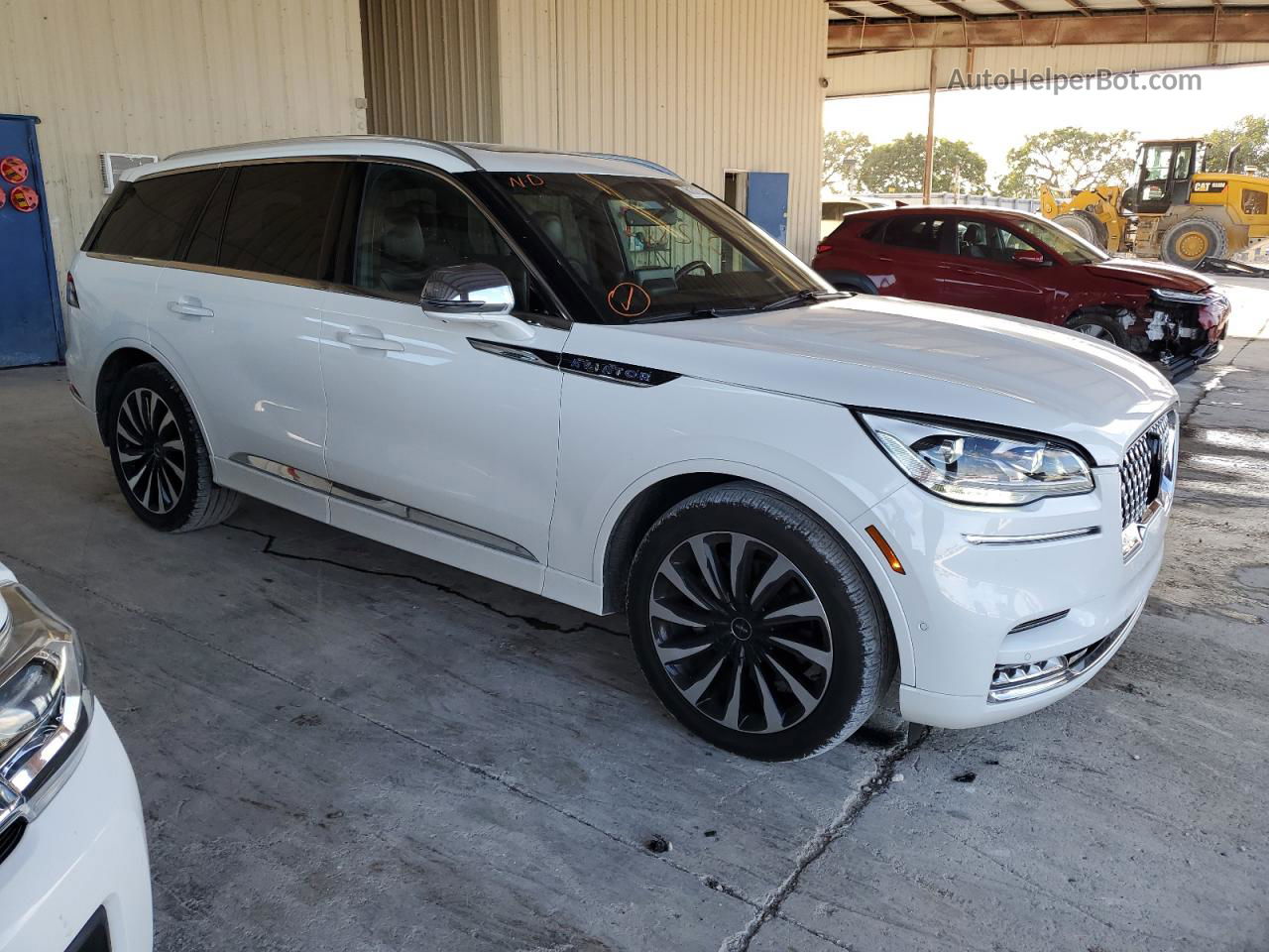 2020 Lincoln Aviator Black Label Grand Touring White vin: 5LMYJ9YY7LGL15526