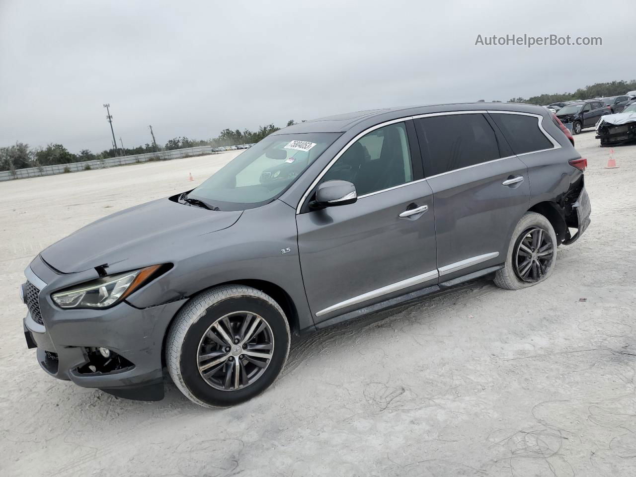 2016 Infiniti Qx60  Серый vin: 5N1AL0MM0GC520924