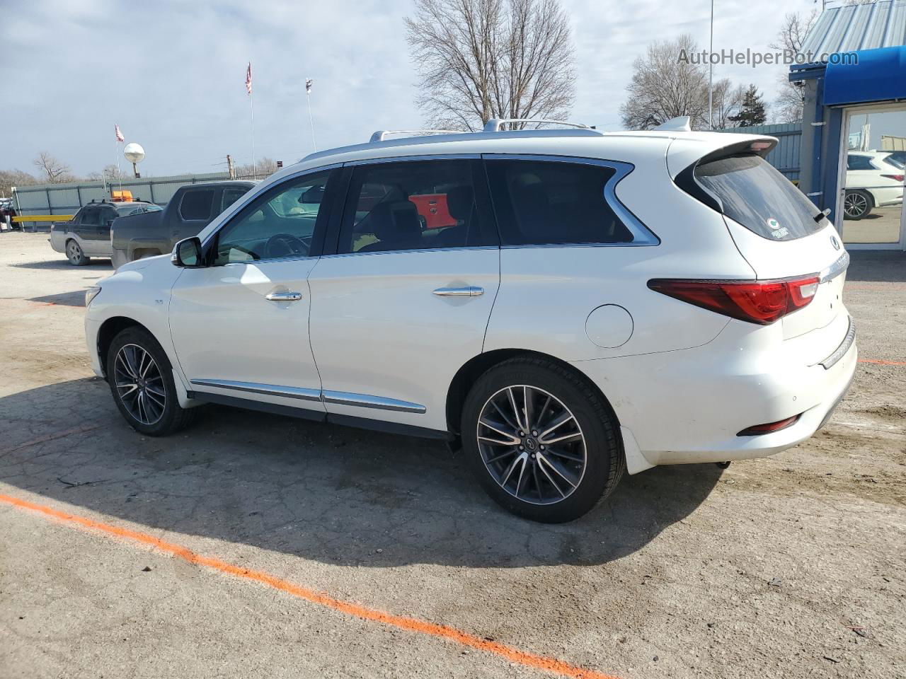 2016 Infiniti Qx60  White vin: 5N1AL0MM0GC527064