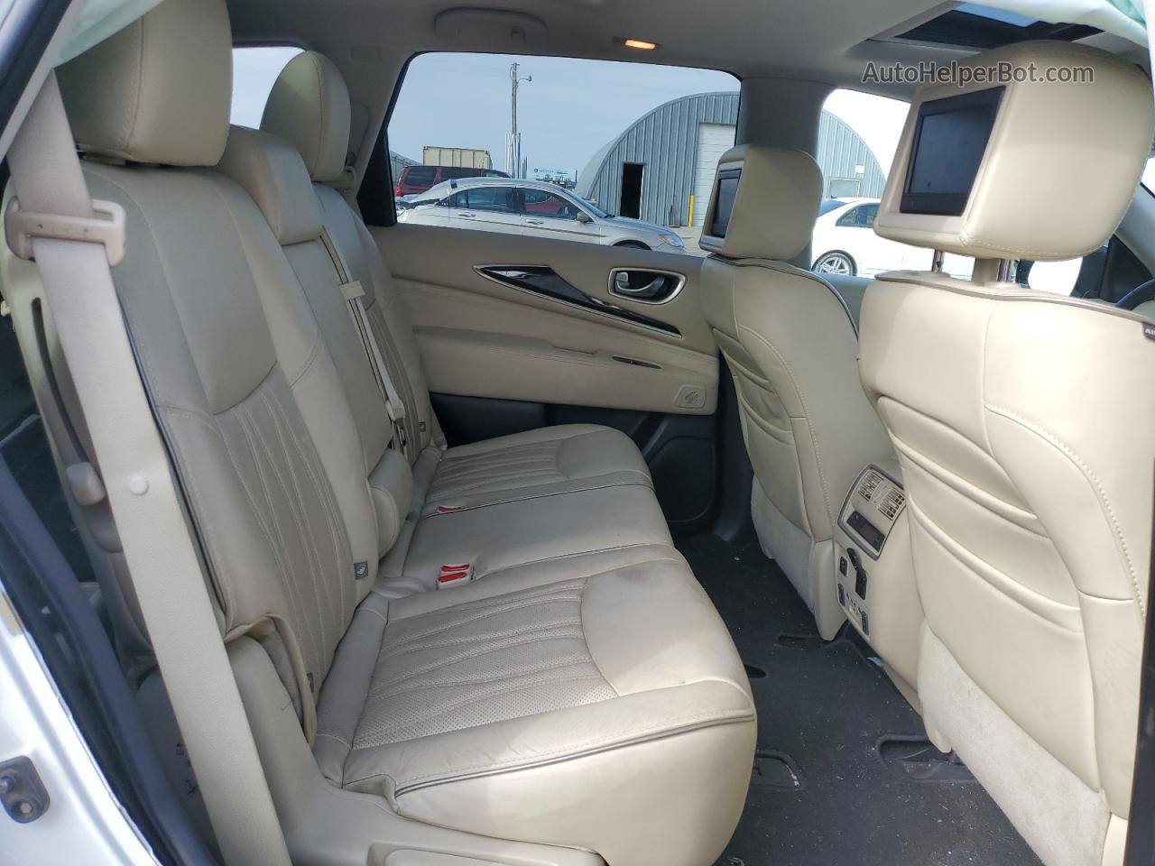 2016 Infiniti Qx60  Белый vin: 5N1AL0MM0GC527064