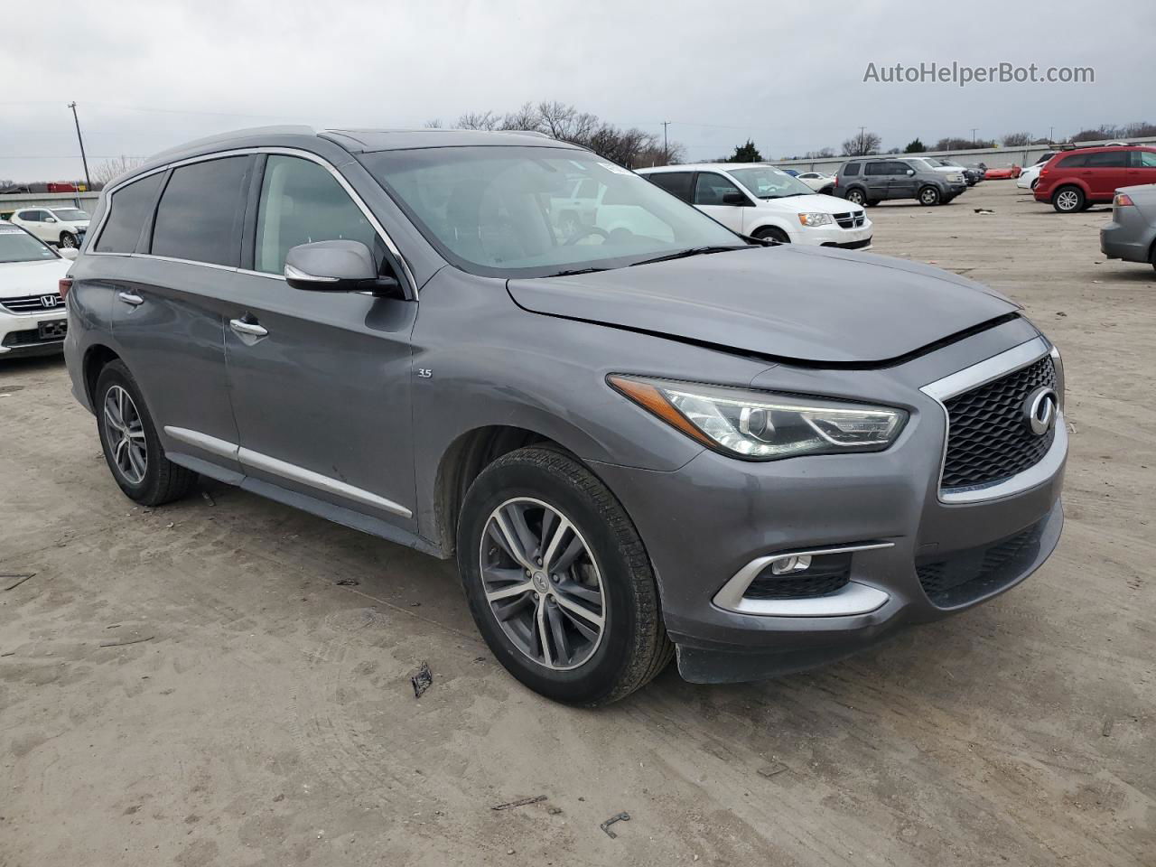 2016 Infiniti Qx60  Gray vin: 5N1AL0MM1GC508104