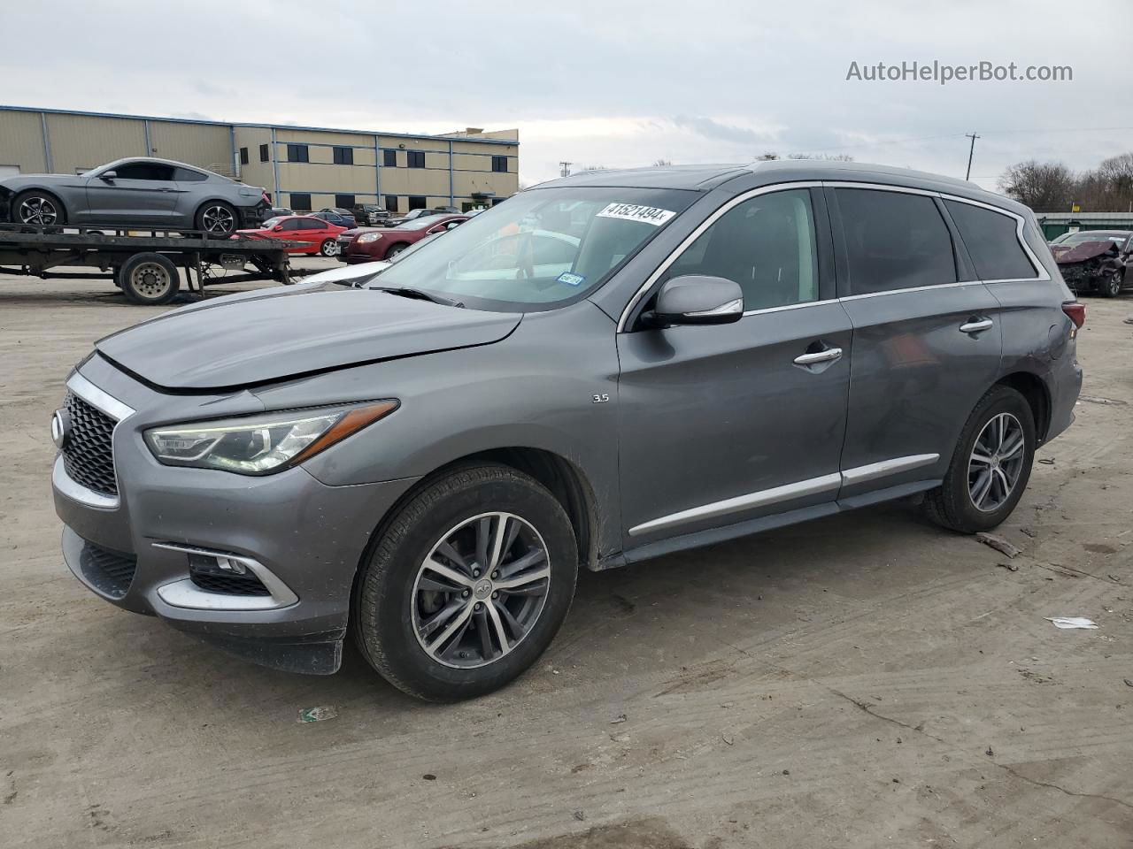 2016 Infiniti Qx60  Gray vin: 5N1AL0MM1GC508104