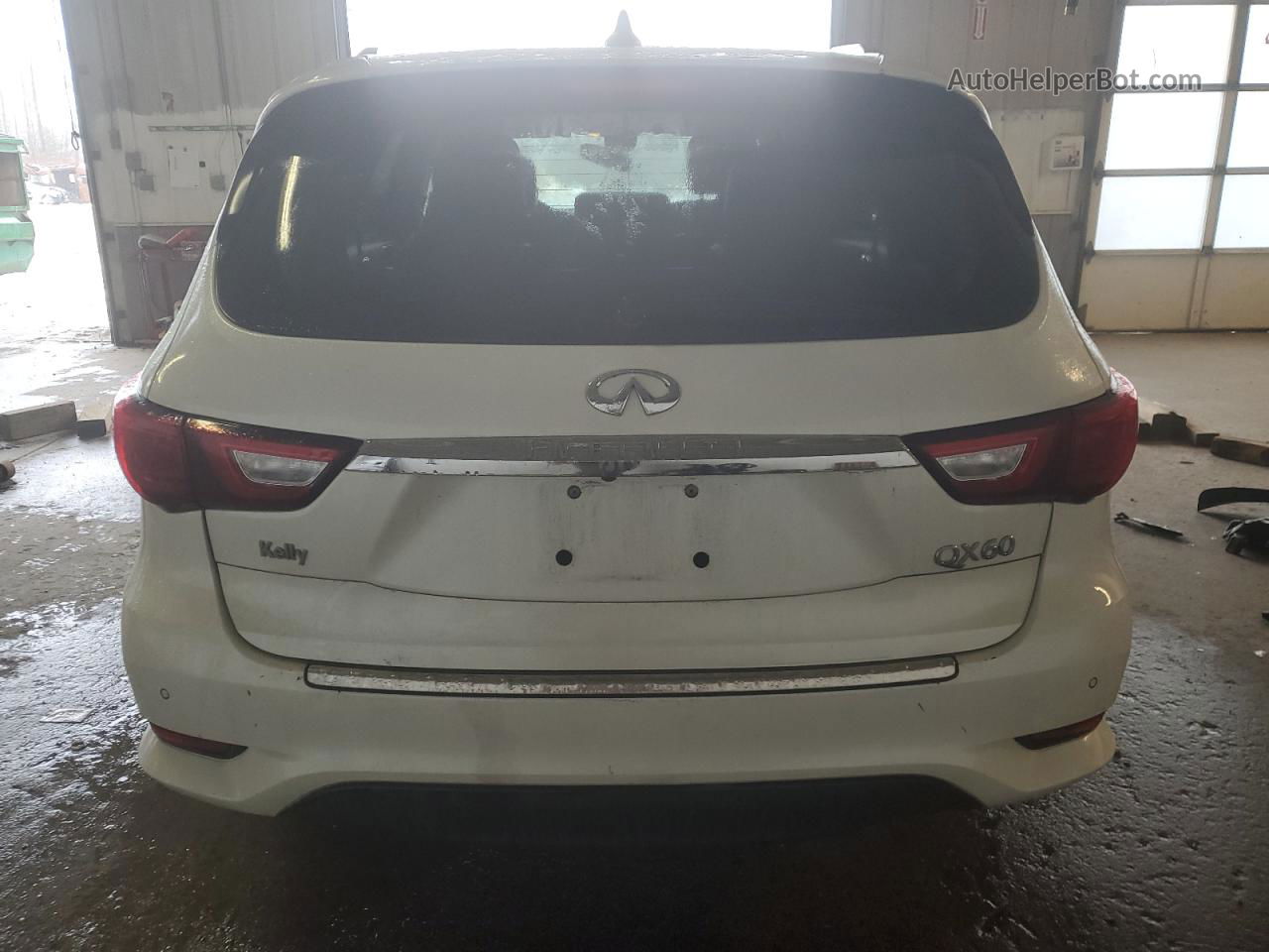 2016 Infiniti Qx60  White vin: 5N1AL0MM1GC516607