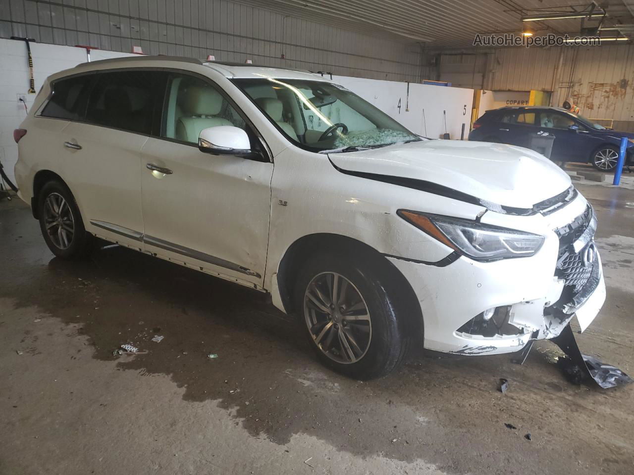 2016 Infiniti Qx60  Белый vin: 5N1AL0MM1GC516607