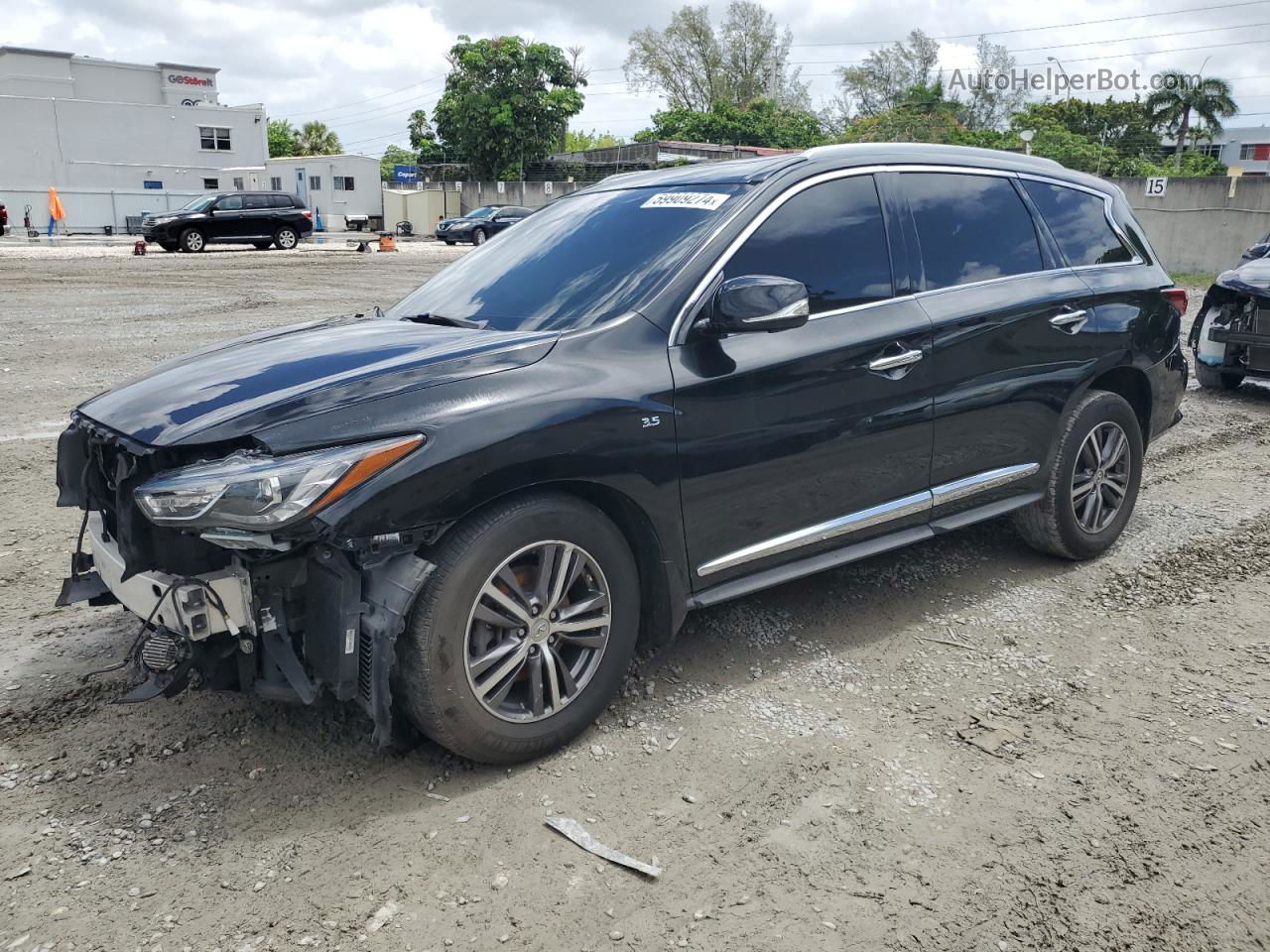 2016 Infiniti Qx60  Черный vin: 5N1AL0MM1GC518664