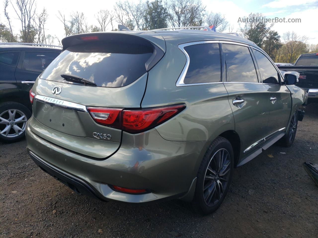 2016 Infiniti Qx60  Green vin: 5N1AL0MM2GC502893