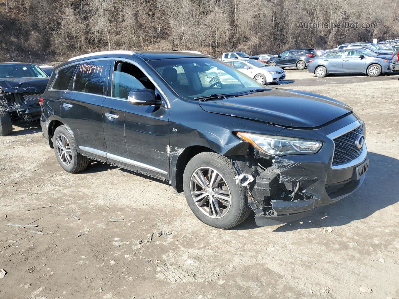 2016 Infiniti Qx60  Черный vin: 5N1AL0MM2GC508516