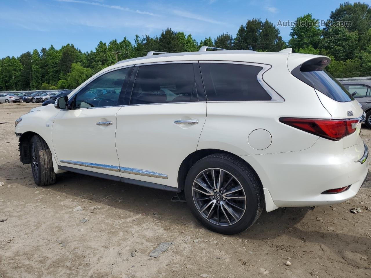 2016 Infiniti Qx60  White vin: 5N1AL0MM2GC509536