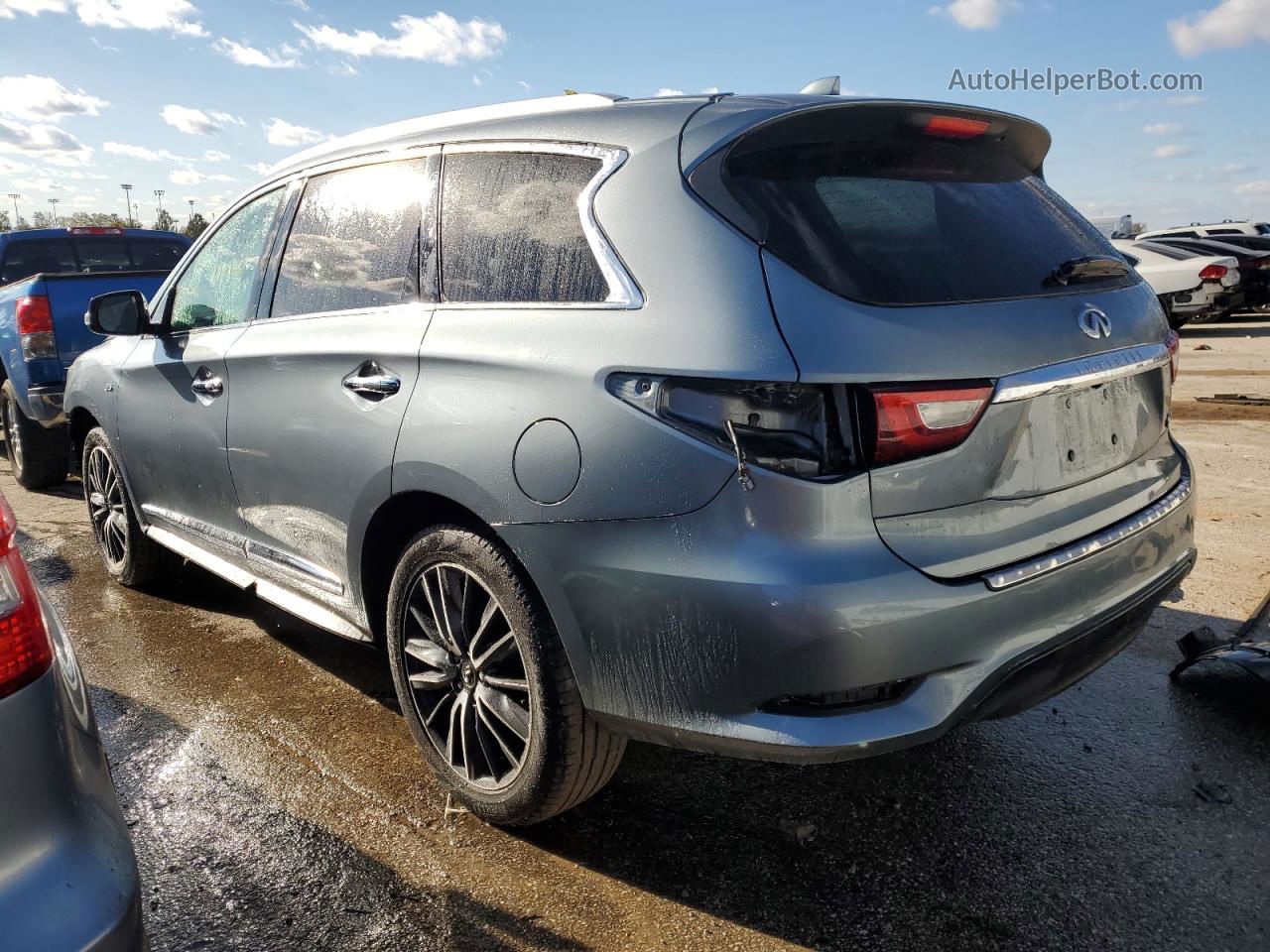 2016 Infiniti Qx60  Blue vin: 5N1AL0MM2GC511383