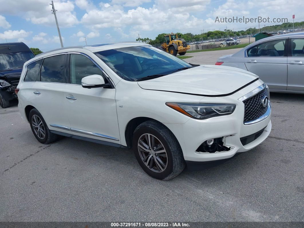 2016 Infiniti Qx60   White vin: 5N1AL0MM2GC512744