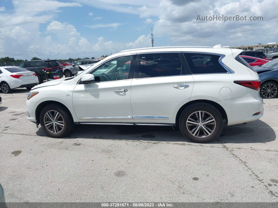 2016 Infiniti Qx60   White vin: 5N1AL0MM2GC512744