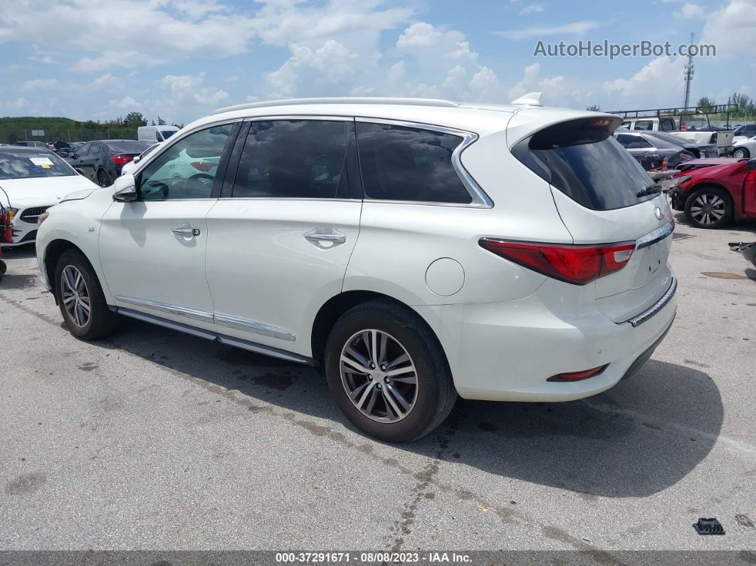 2016 Infiniti Qx60   White vin: 5N1AL0MM2GC512744