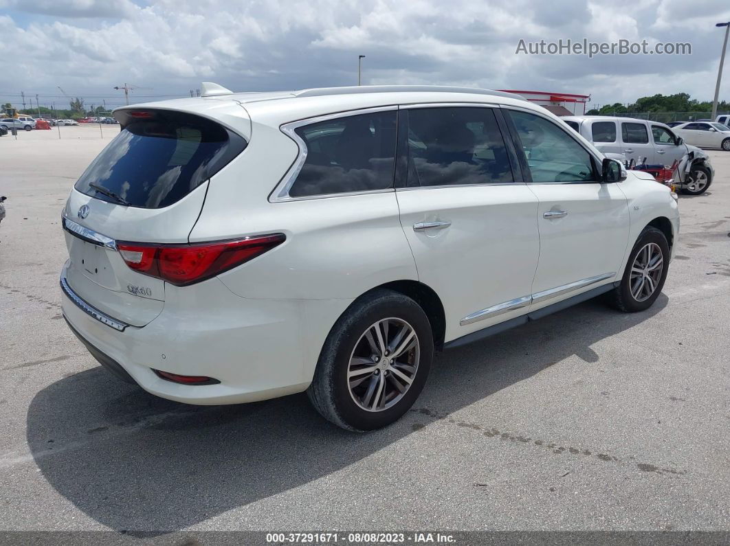 2016 Infiniti Qx60   White vin: 5N1AL0MM2GC512744