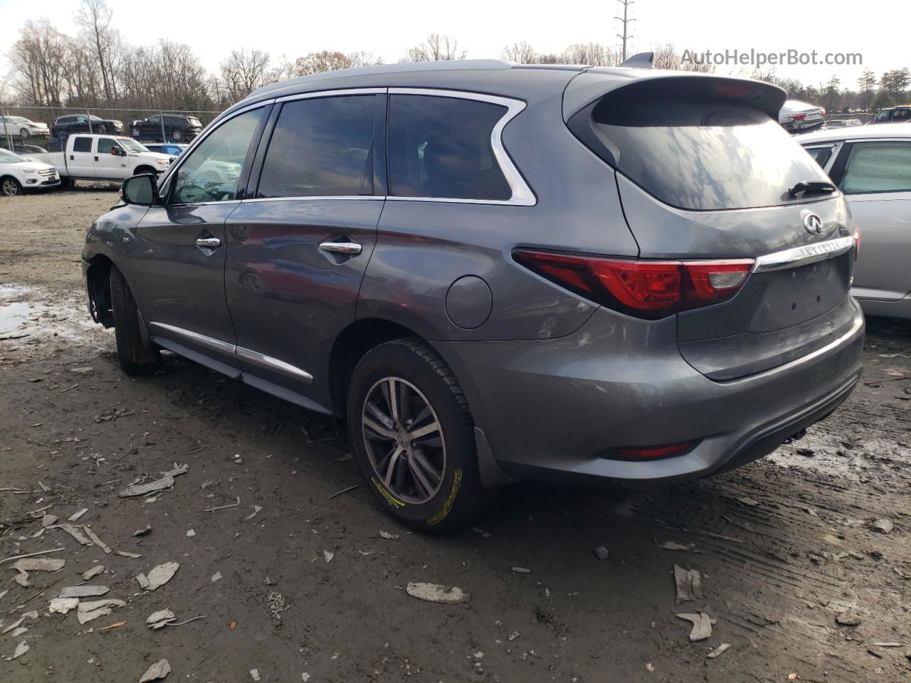 2016 Infiniti Qx60  Gray vin: 5N1AL0MM2GC515143