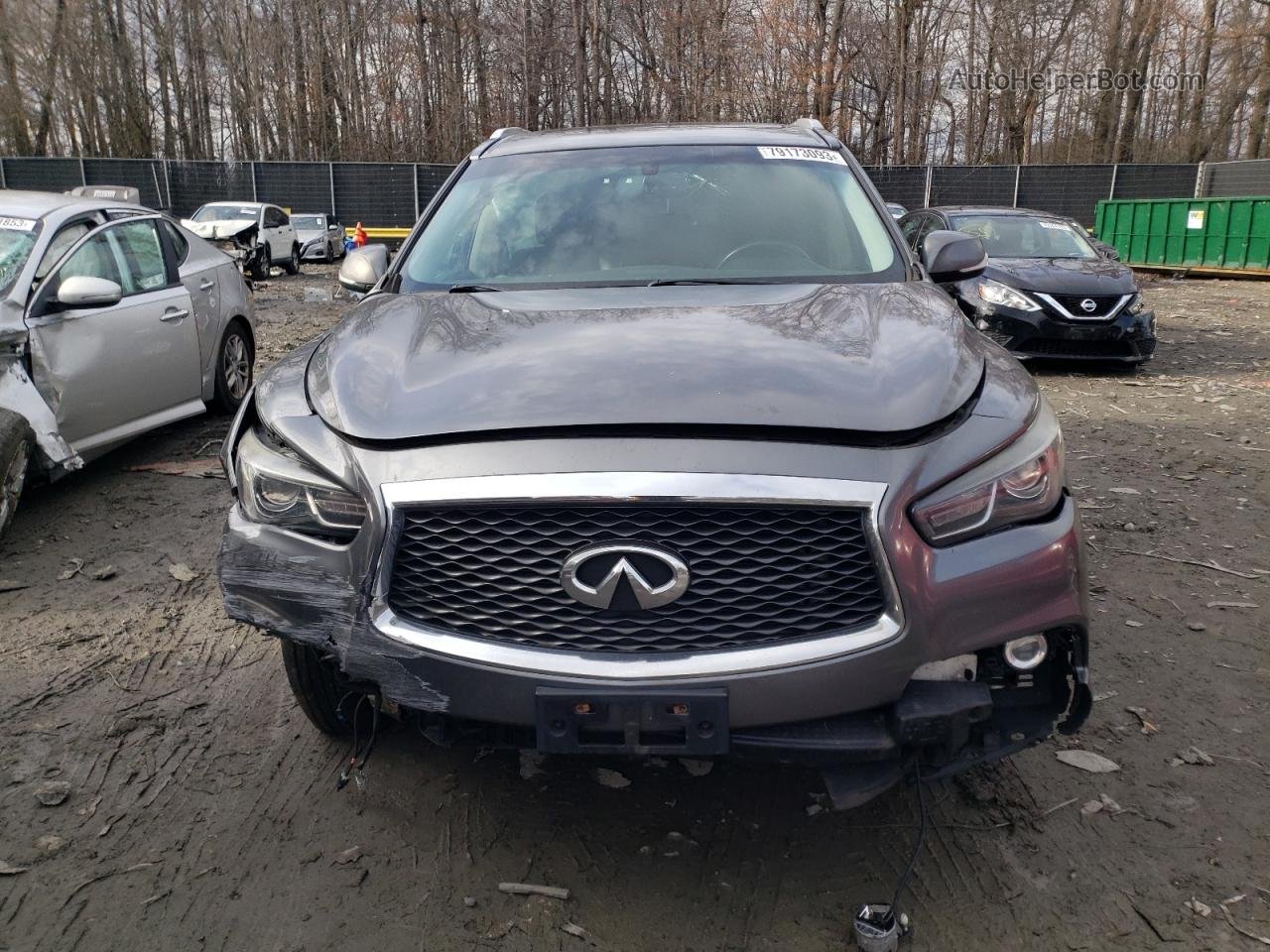 2016 Infiniti Qx60  Серый vin: 5N1AL0MM2GC515143