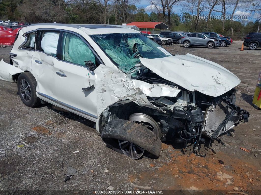 2016 Infiniti Qx60   White vin: 5N1AL0MM2GC530967