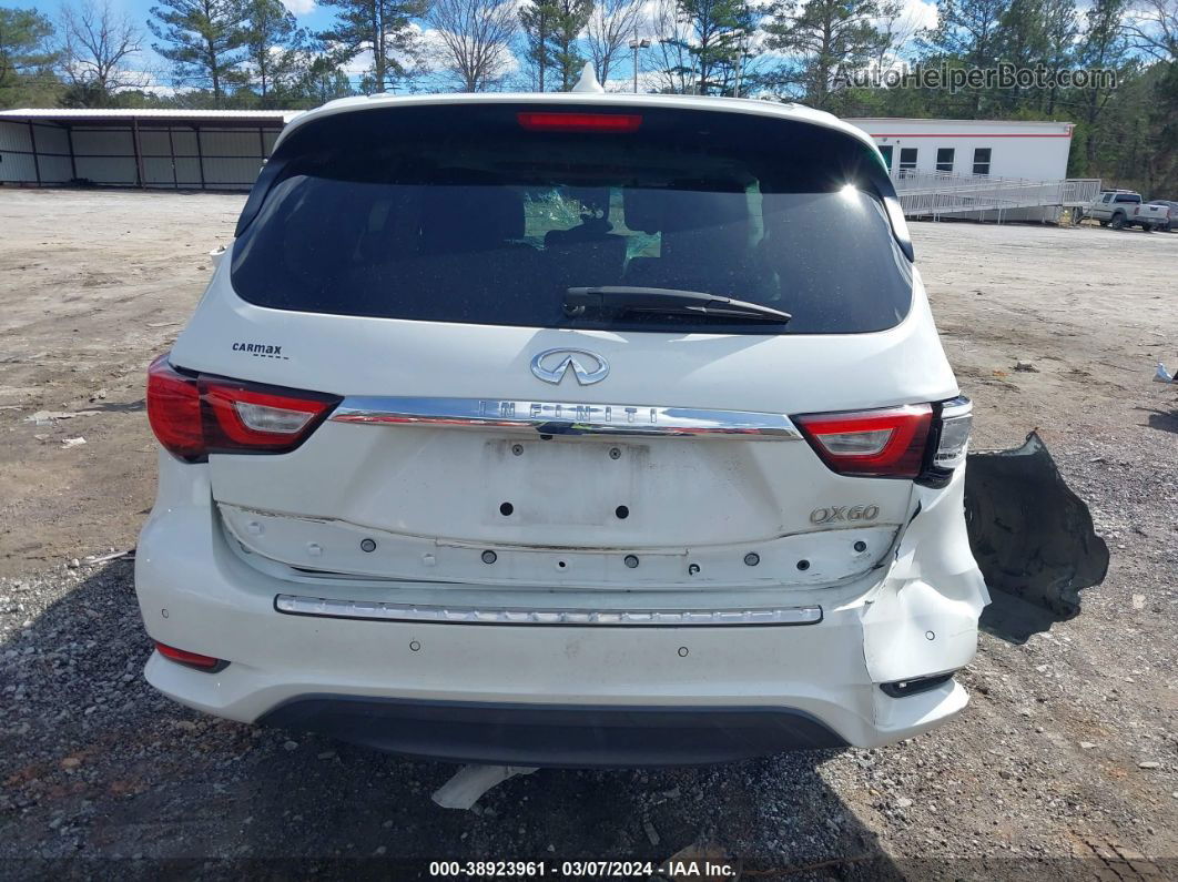 2016 Infiniti Qx60   White vin: 5N1AL0MM2GC530967