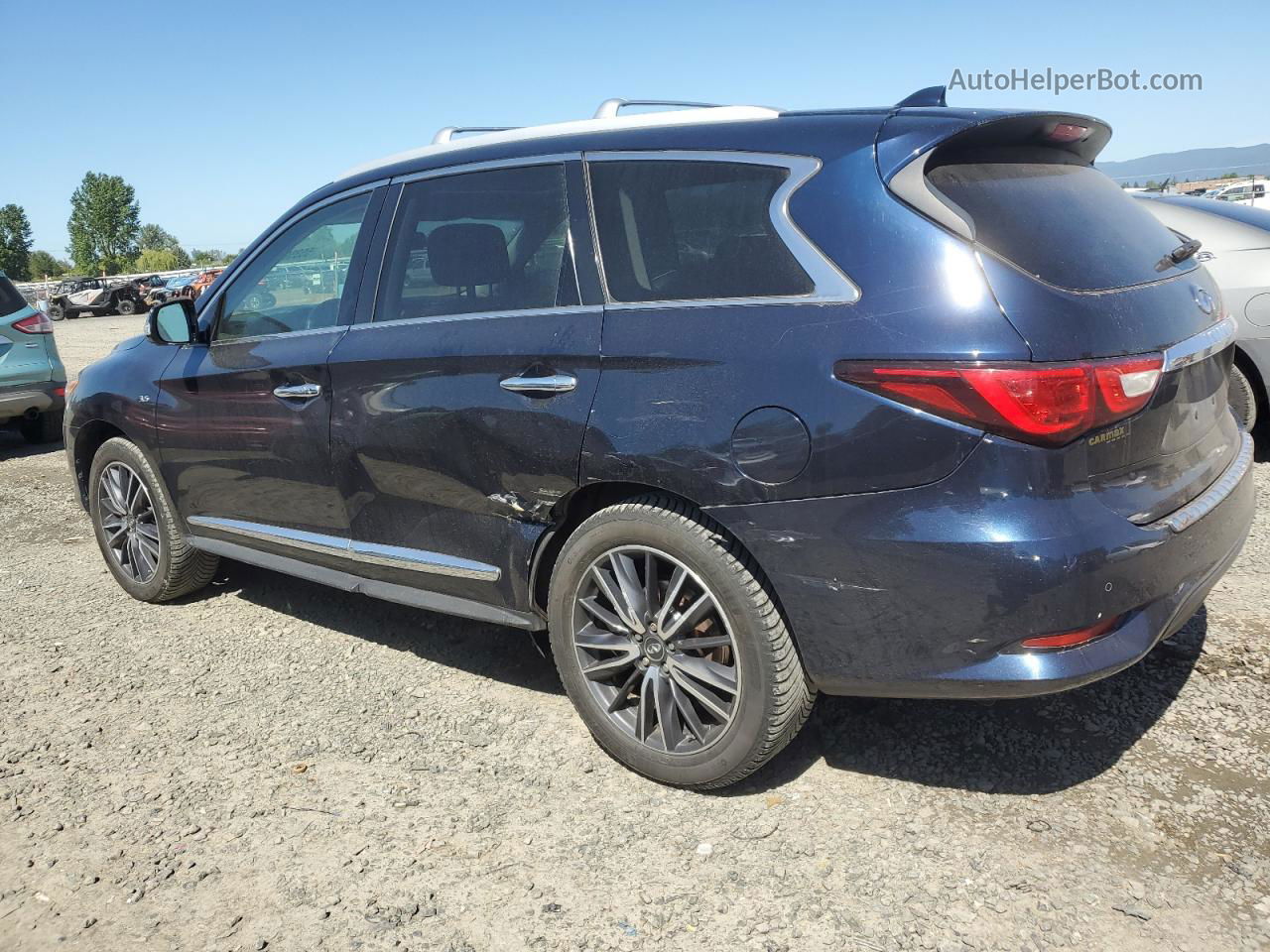 2016 Infiniti Qx60  Blue vin: 5N1AL0MM3GC502126