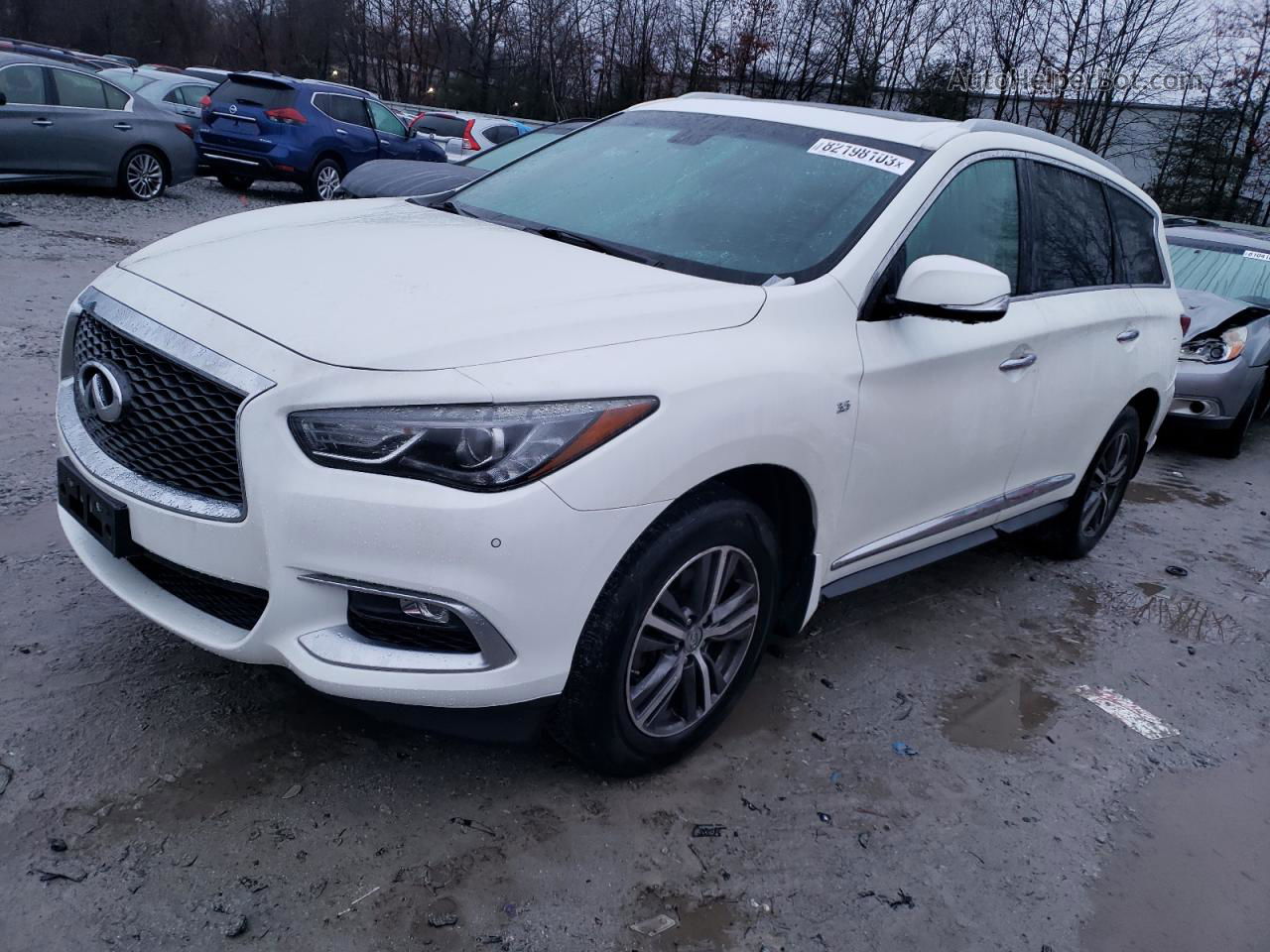 2016 Infiniti Qx60  White vin: 5N1AL0MM3GC507732