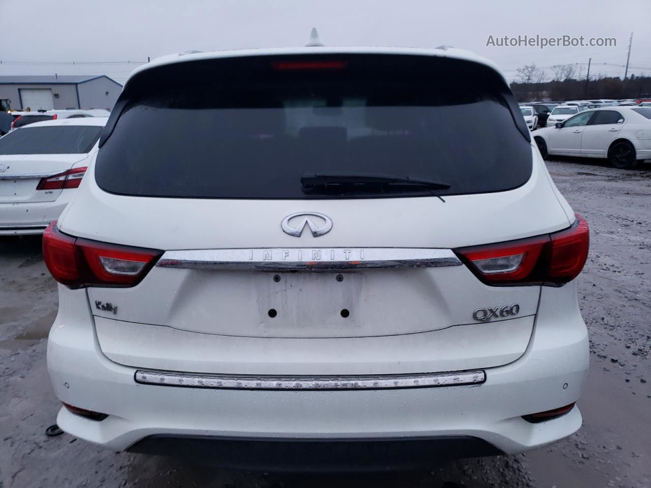 2016 Infiniti Qx60  White vin: 5N1AL0MM3GC507732