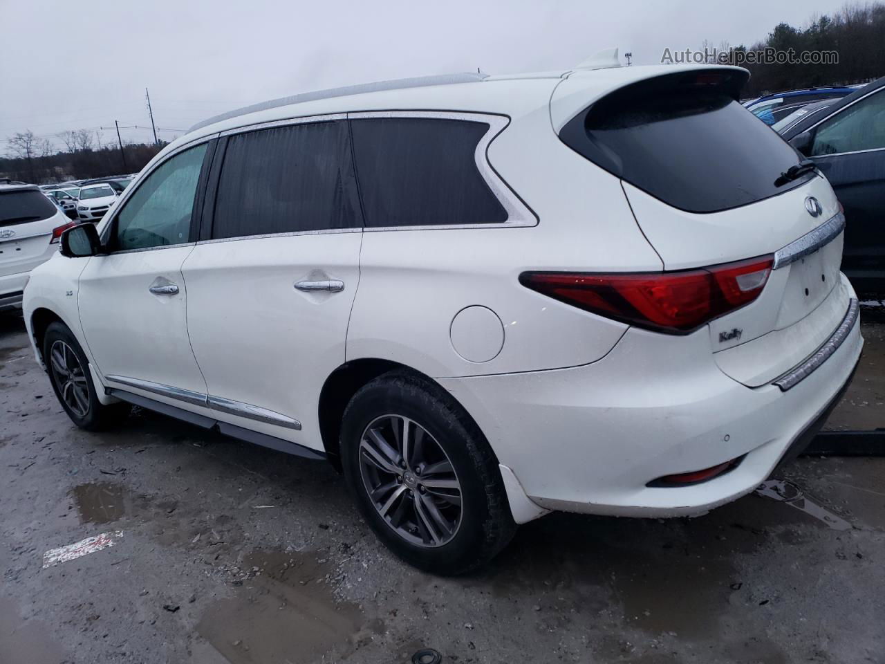 2016 Infiniti Qx60  White vin: 5N1AL0MM3GC507732