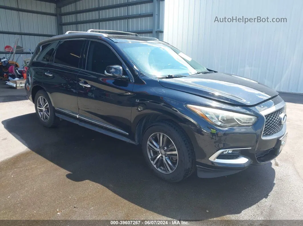 2016 Infiniti Qx60   Black vin: 5N1AL0MM3GC509271