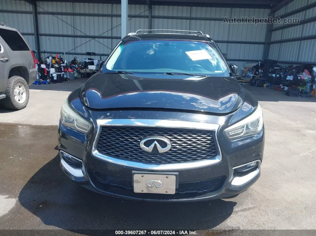 2016 Infiniti Qx60   Black vin: 5N1AL0MM3GC509271