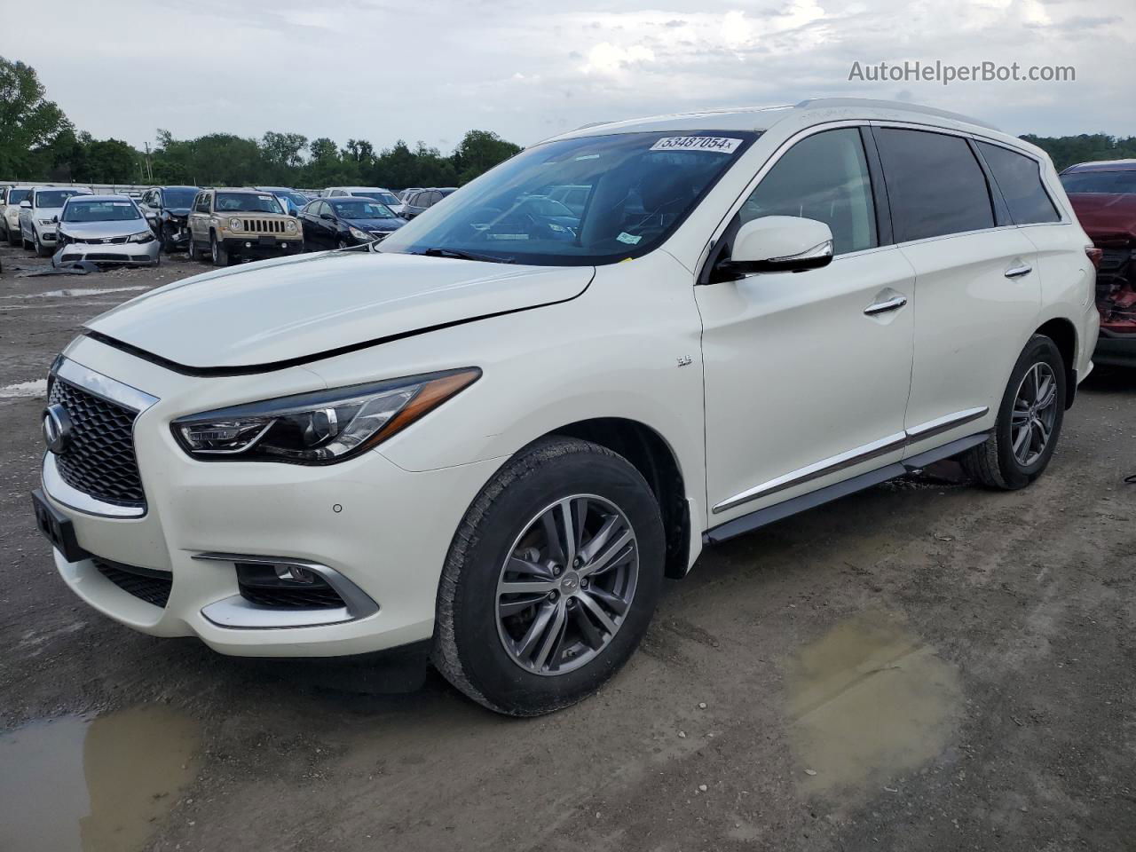 2016 Infiniti Qx60  Белый vin: 5N1AL0MM3GC511103