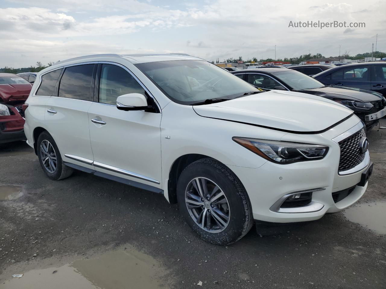 2016 Infiniti Qx60  Белый vin: 5N1AL0MM3GC511103