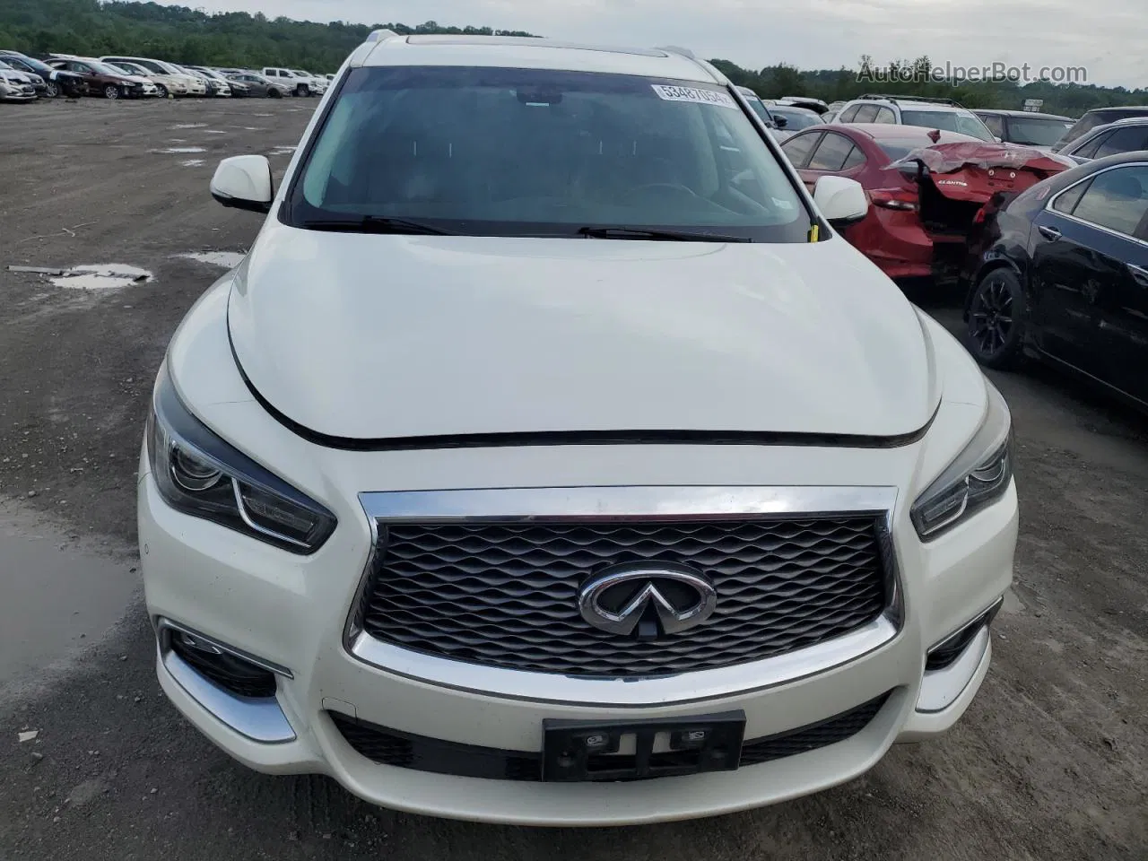 2016 Infiniti Qx60  Белый vin: 5N1AL0MM3GC511103