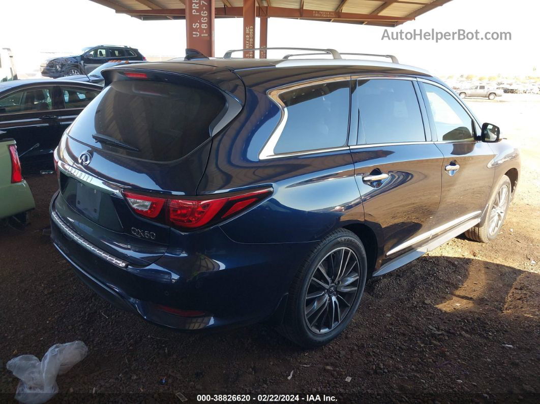 2016 Infiniti Qx60   Синий vin: 5N1AL0MM3GC511764