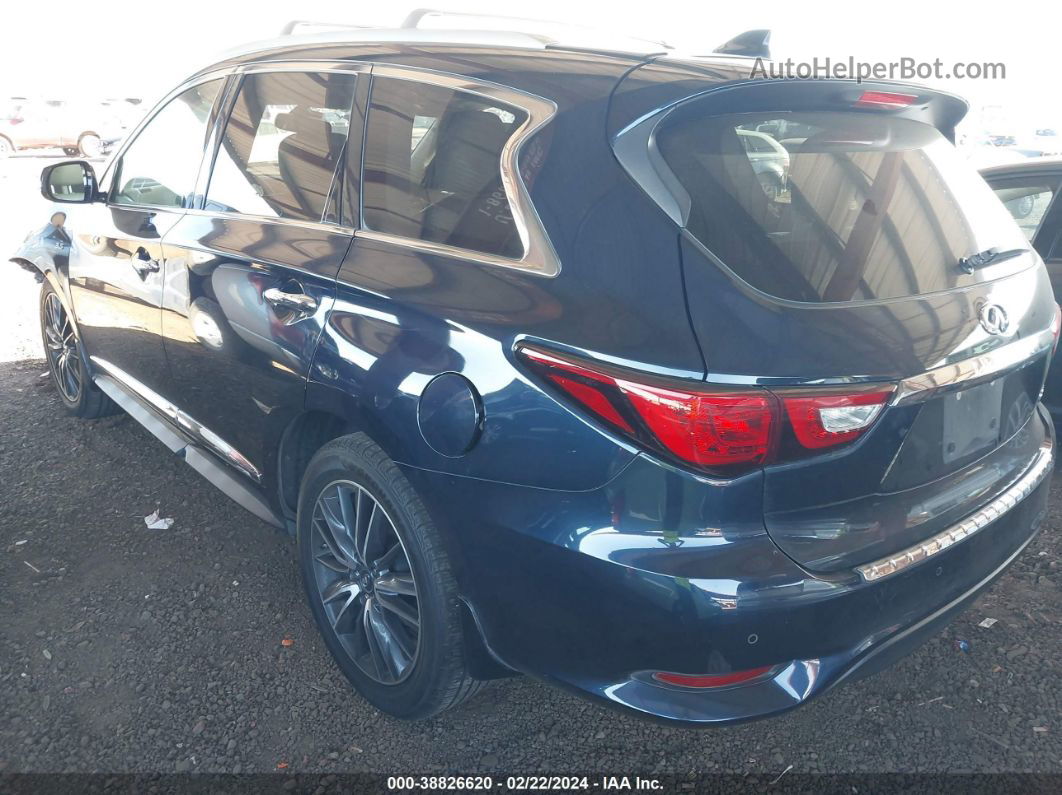 2016 Infiniti Qx60   Синий vin: 5N1AL0MM3GC511764