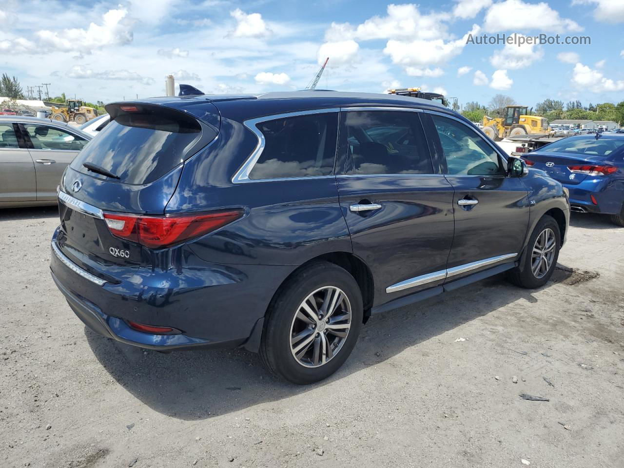 2016 Infiniti Qx60  Blue vin: 5N1AL0MM3GC513031