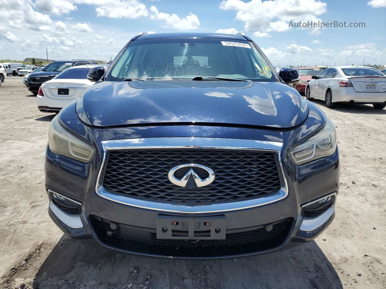 2016 Infiniti Qx60  Blue vin: 5N1AL0MM3GC513031