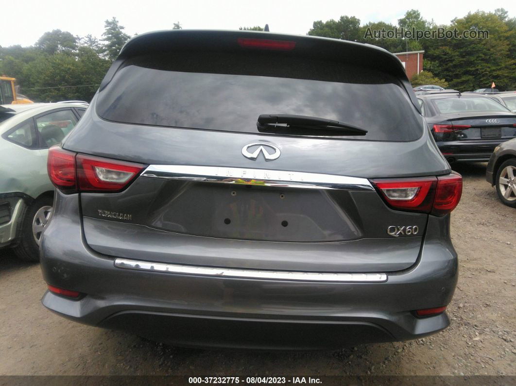 2016 Infiniti Qx60   Gray vin: 5N1AL0MM4GC501759