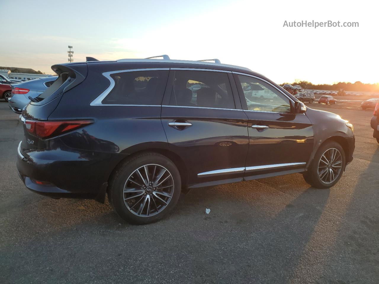 2016 Infiniti Qx60  Blue vin: 5N1AL0MM4GC510901