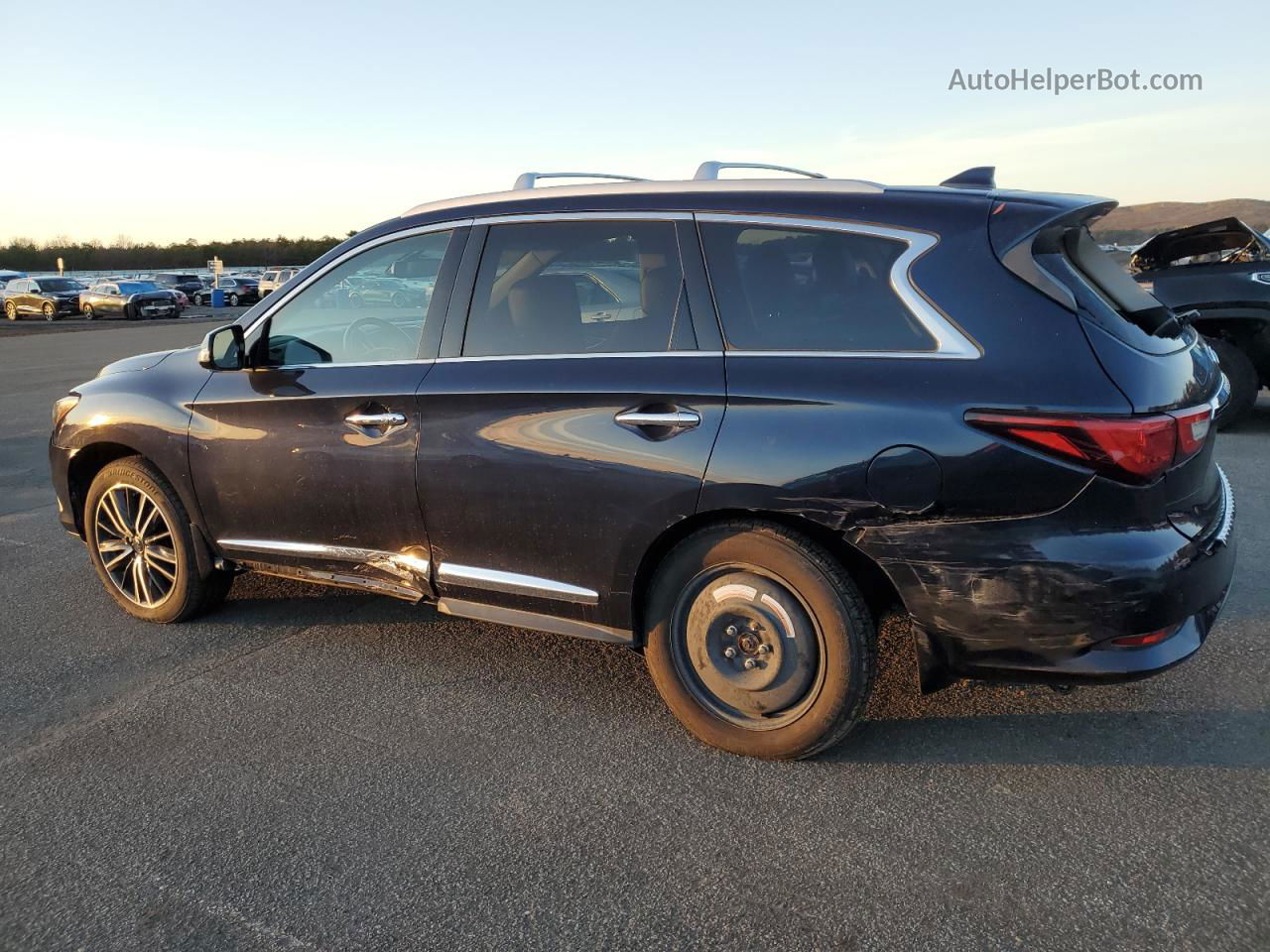 2016 Infiniti Qx60  Blue vin: 5N1AL0MM4GC510901