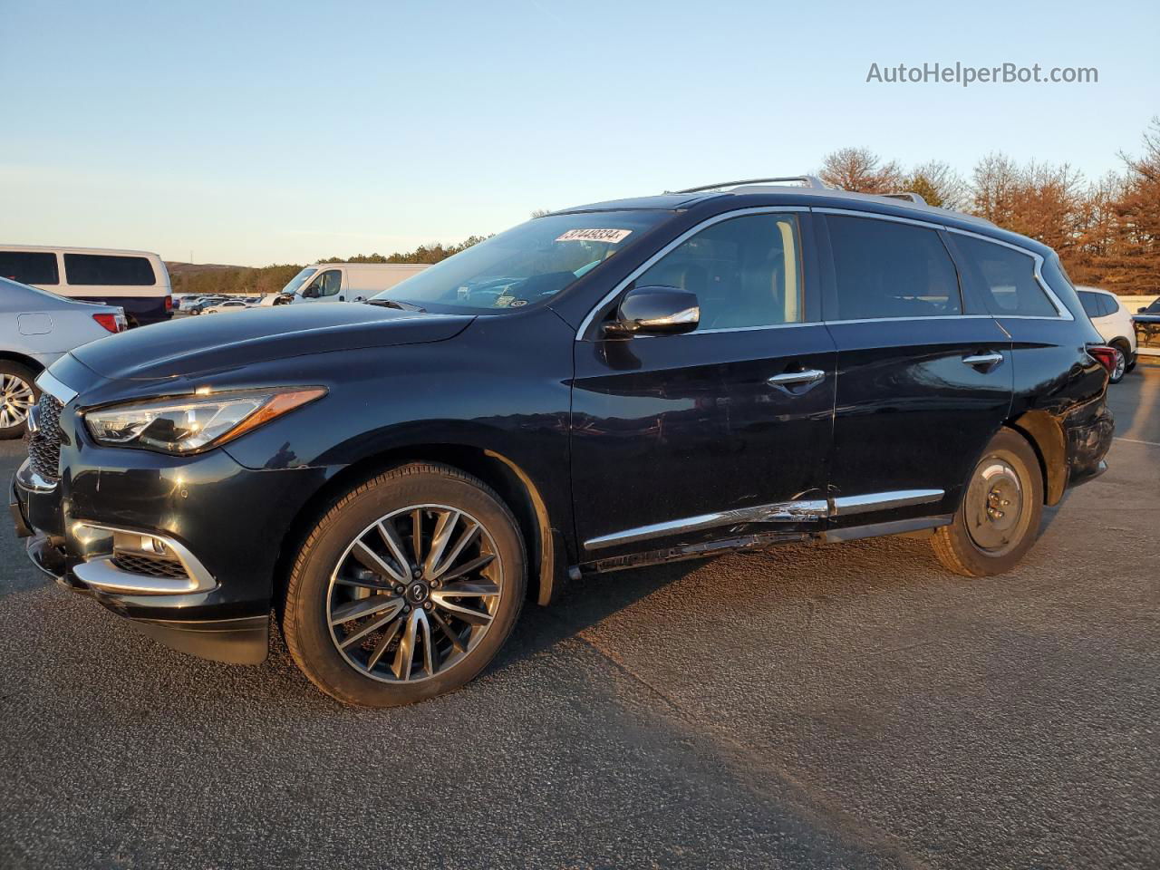 2016 Infiniti Qx60  Blue vin: 5N1AL0MM4GC510901