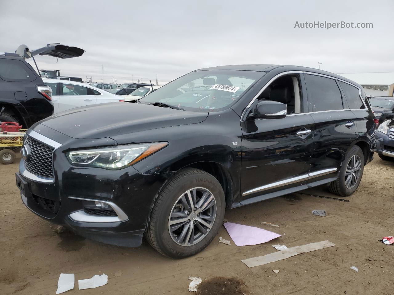 2016 Infiniti Qx60  Черный vin: 5N1AL0MM4GC518707