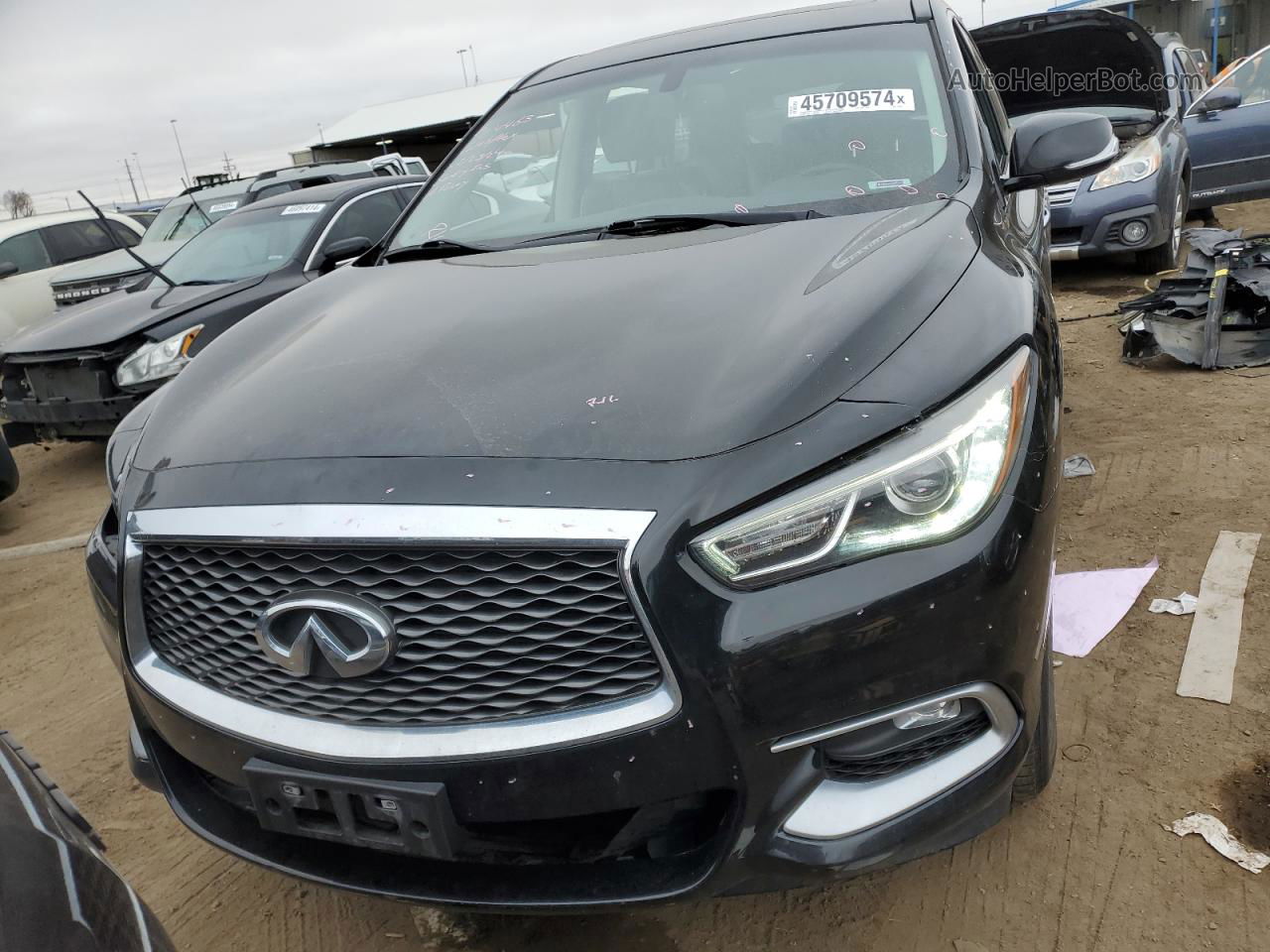 2016 Infiniti Qx60  Черный vin: 5N1AL0MM4GC518707