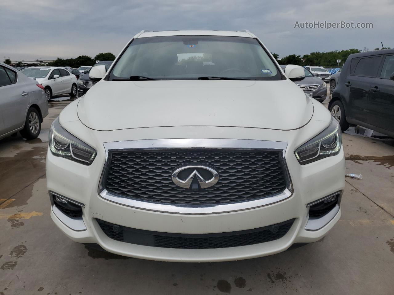 2016 Infiniti Qx60  Белый vin: 5N1AL0MM4GC522515