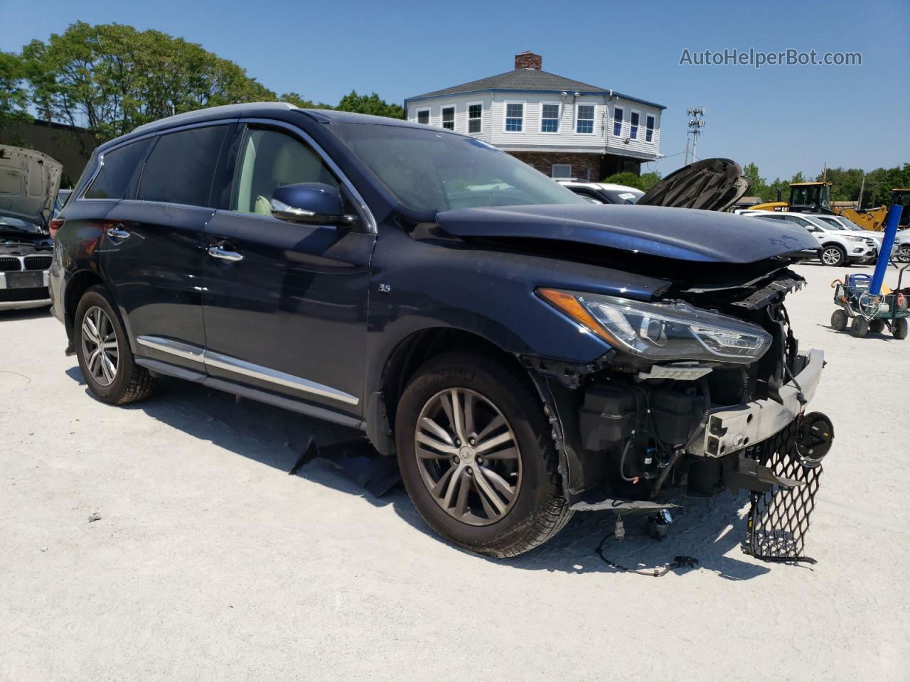 2016 Infiniti Qx60  Blue vin: 5N1AL0MM4GC524944