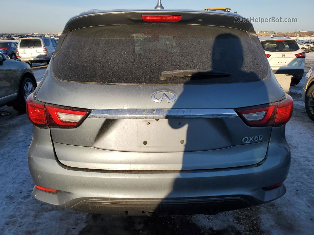 2016 Infiniti Qx60  Серый vin: 5N1AL0MM4GC525446