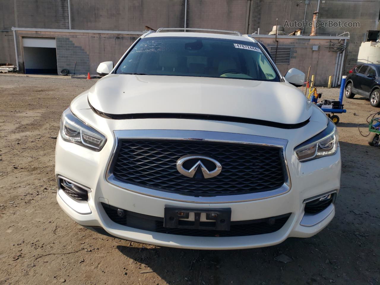 2016 Infiniti Qx60 Белый vin: 5N1AL0MM4GC532400