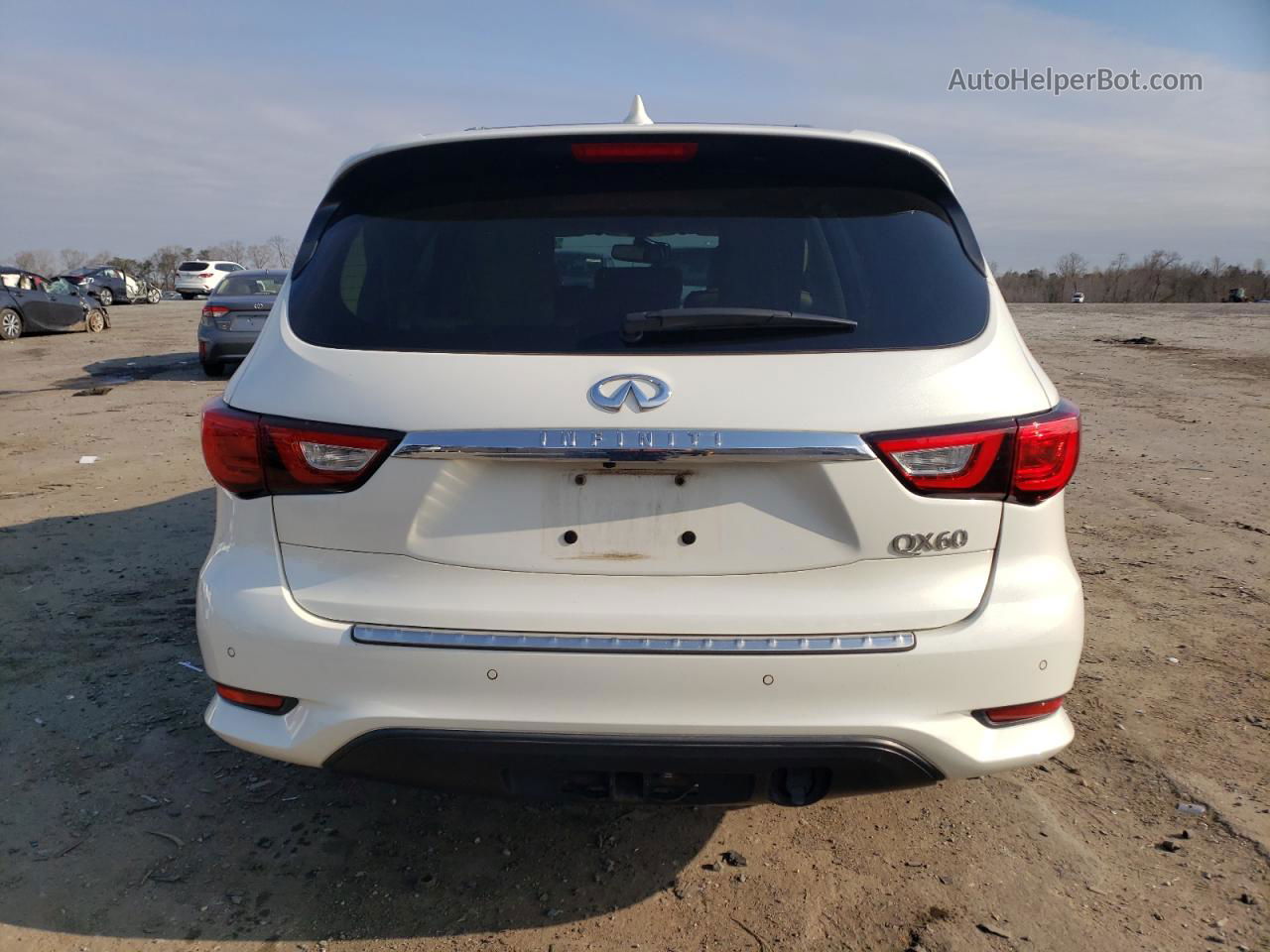 2016 Infiniti Qx60 White vin: 5N1AL0MM4GC532400