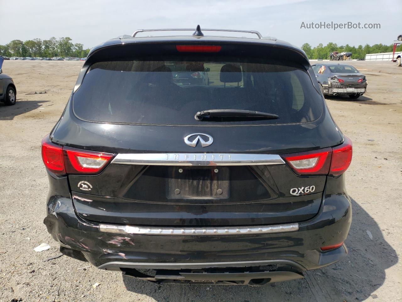 2016 Infiniti Qx60  Черный vin: 5N1AL0MM4GC533207