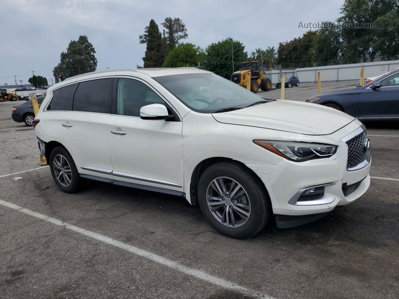 2016 Infiniti Qx60  White vin: 5N1AL0MM5GC520112