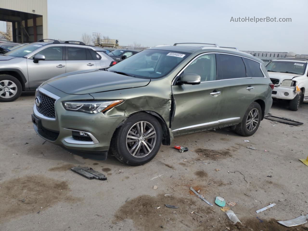 2016 Infiniti Qx60  Green vin: 5N1AL0MM5GC525598