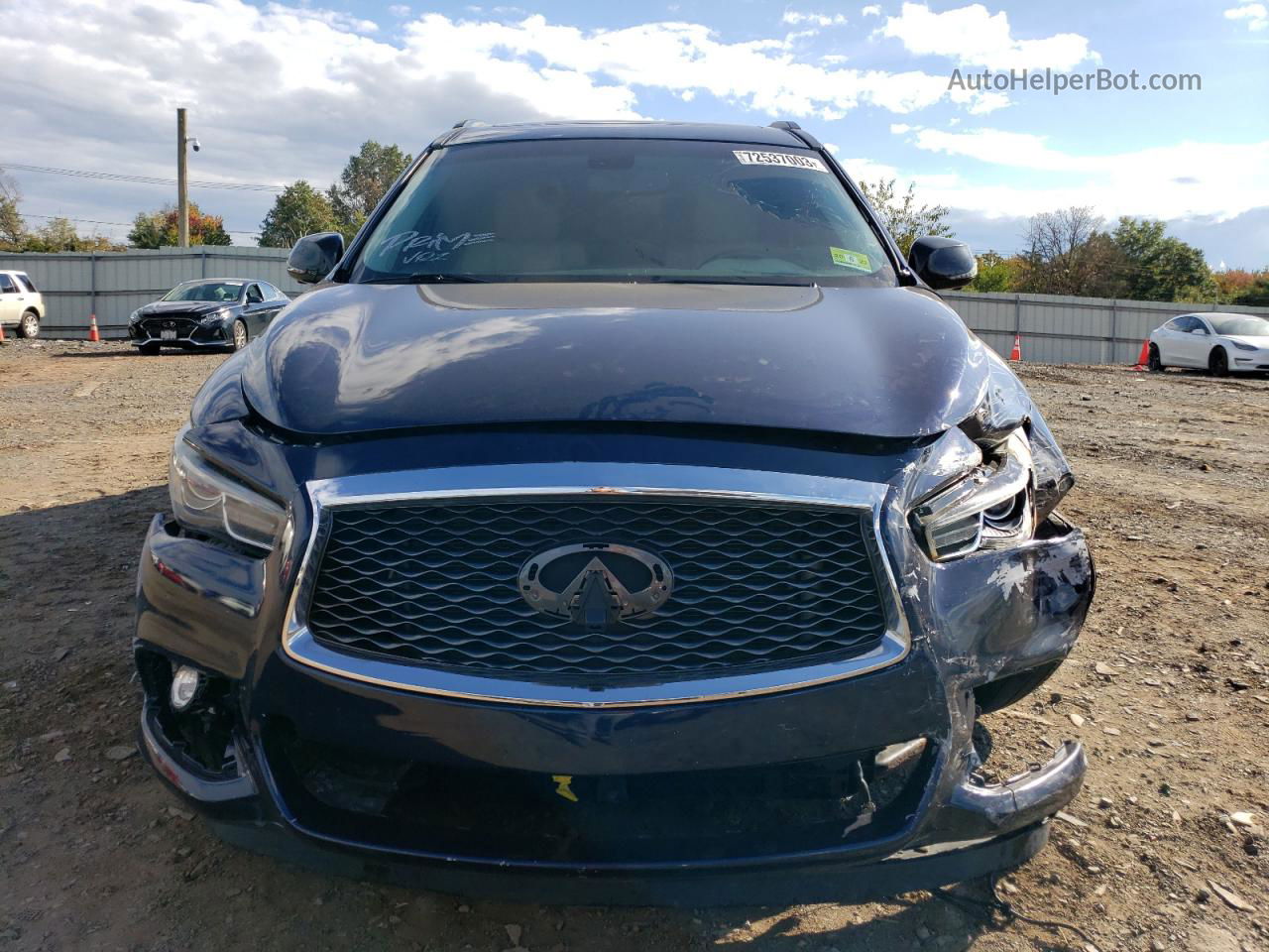 2016 Infiniti Qx60  Синий vin: 5N1AL0MM5GC527240